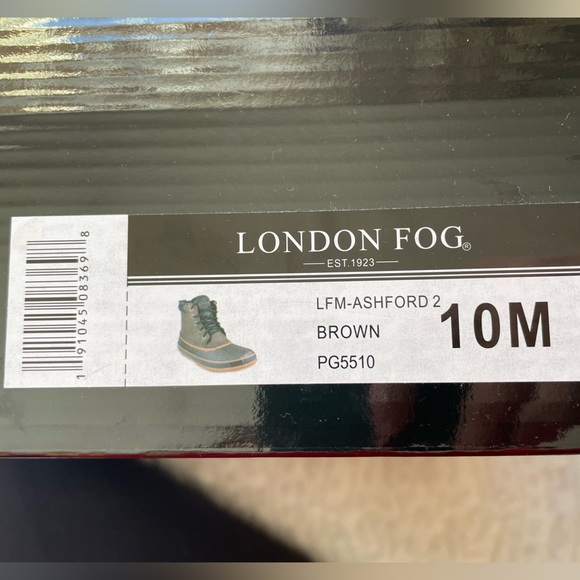 London Fog Men’s Duck Boots size 10. - Picture 11 of 12